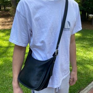 Black Coach Janice's Legacy crossbody bag #9950